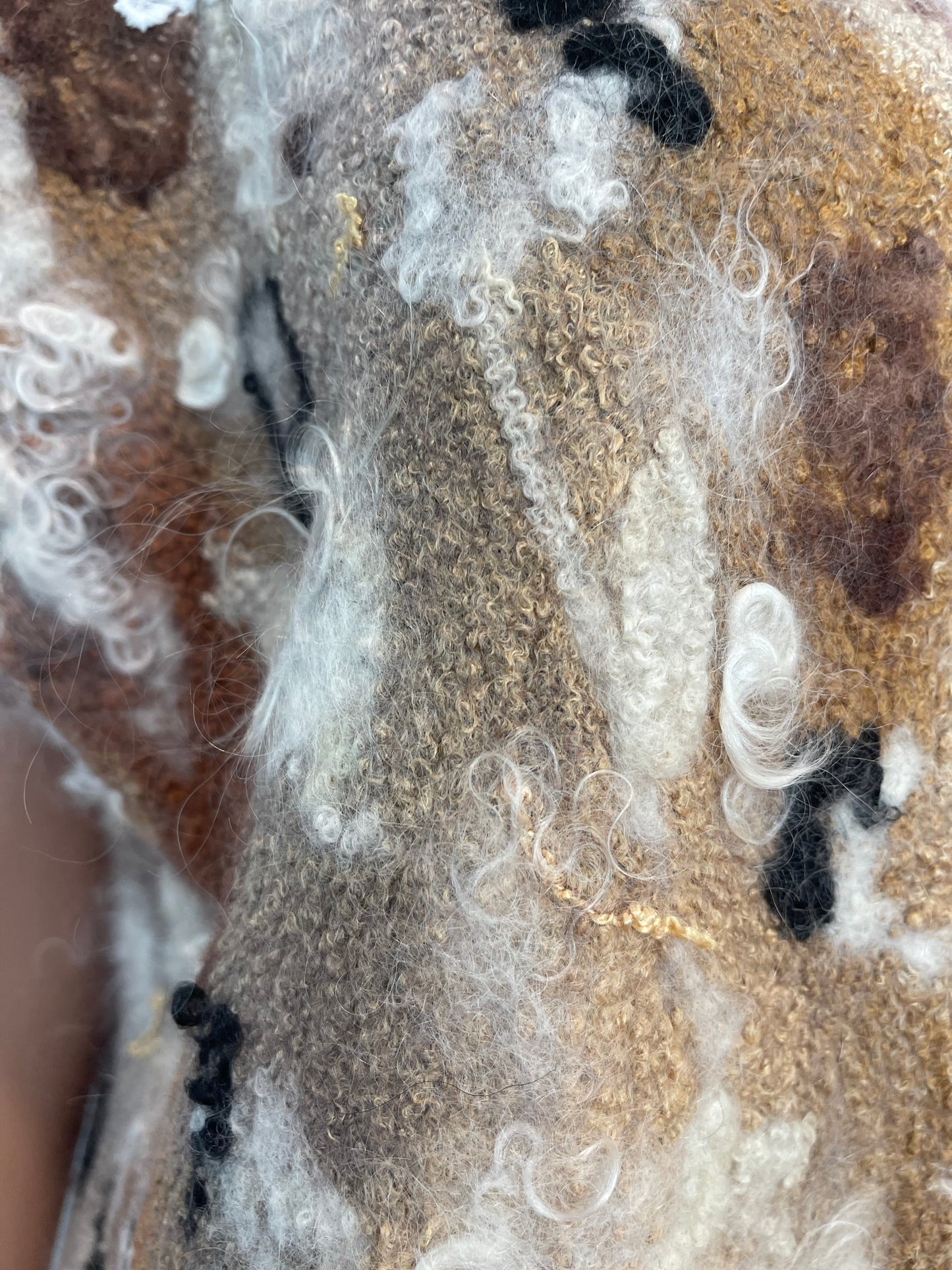 100%Natural Wool Silk Eco-Fashion Handmade Nuno Felted Eco Friendly Vest Top Tunic Blouse Waistcoat Sweater Sweatshirt . Good For One Size S-XL