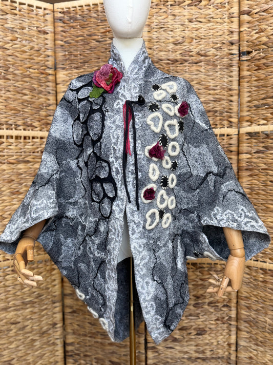 Merino wool/silk cocoon one size S-L