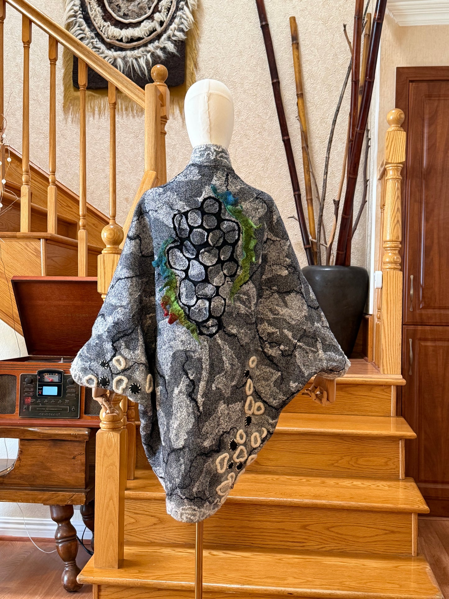 Merino wool/silk cocoon one size S-L