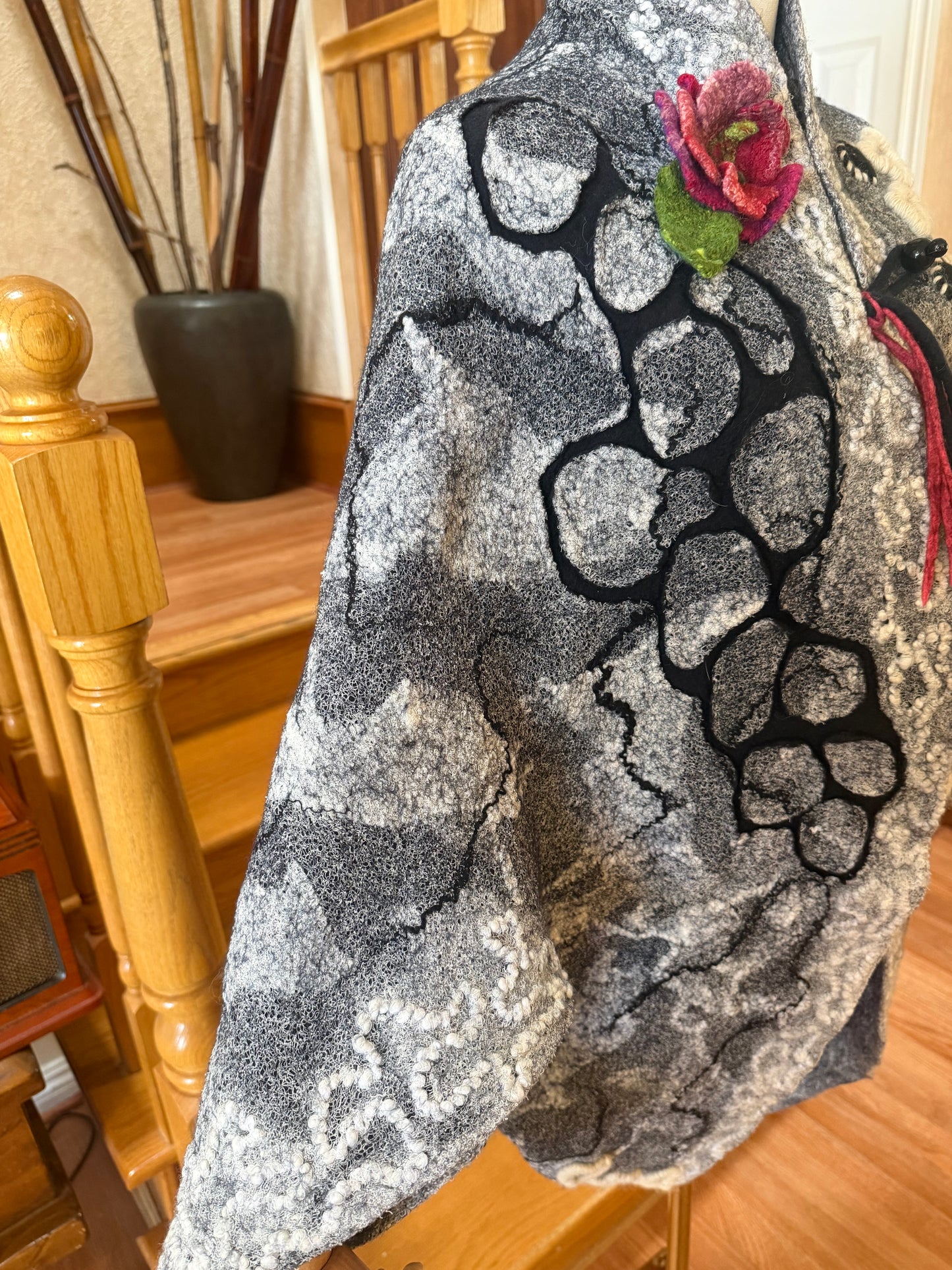 Merino wool/silk cocoon one size S-L