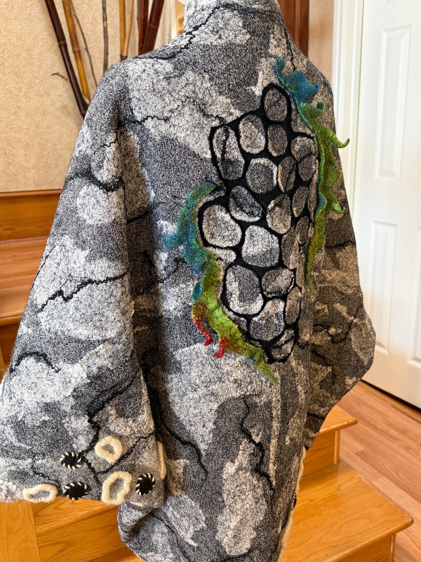 Merino wool/silk cocoon one size S-L