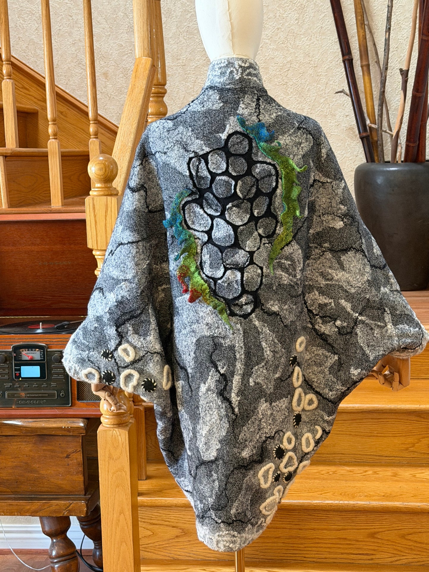 Merino wool/silk cocoon one size S-L